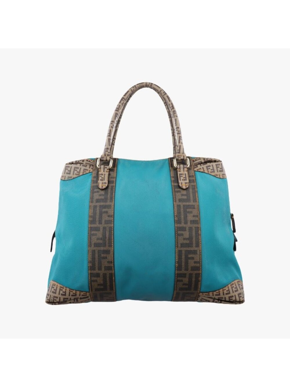 Fendi Zucca Zucchino Mix Brown Blue